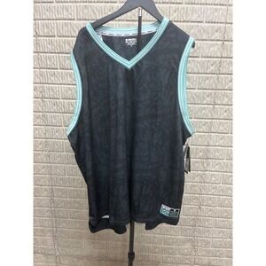 AND1 Unbeatable Tank Mens 5XL Ebony Camo Mesh Basketball Jersey ANM252TX01016